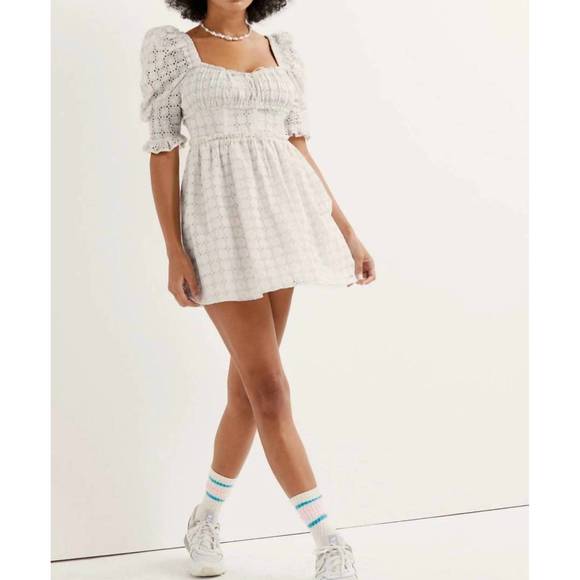 FOR LOVE & LEMONS Dresses & Skirts - NEW FOR LOVE & LEMONS libby mini dress in white